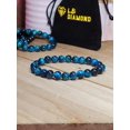 thumbnail image 6 of Self confidence Bracelet- Natural Blue Tiger Eye Bracelet Elastic Yoga Gemstones, 6 of 10