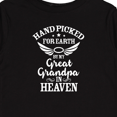 thumbnail image 4 of Inktastic Handpicked for Earth by My Great Grandpa in Heaven Boys or Girls Long Sleeve Toddler T-Shirt, 4 of 5