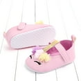 thumbnail image 4 of 0-18M Toddler Baby Girls Flower Shoes PU Leather Soft Sole Crib Shoes, 4 of 7