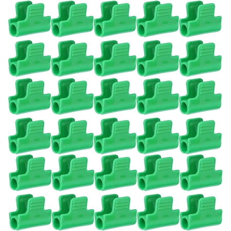 Greenhouse Film Clip, Greenhouse Accessories 1.5x1.2x0.8in Greenhouse Film Buckle Row Cover Netting Tunnel Hoop Clips for Greenhouses