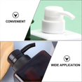 thumbnail image 4 of Empty Bottles for Shampoo Quartet Refillable Bottles for Home Assorted Plastic for Liquid Storage 2Pcs, 4 of 5