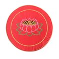 thumbnail image 1 of CUITING Happyyami Zabutons Coussin de Méditation Coussin de Sol Coussin de Yoga (Rouge), 1 of 6