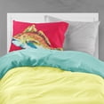thumbnail image 2 of Carolines Treasures MW1103PILLOWCASE Fish - Red Fish Woo Hoo Fabric Standard Pillowcase Standard multicolor, 2 of 2