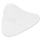 thumbnail image 5 of 10 piezas de silicona antiarrugas reutilizable de silicona triangular transparente SM SunniMix Almohadillas de silicona en el pecho, 5 of 7