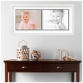 thumbnail image 2 of ArtToFrames Collage Photo Picture Frame with 2 - 11x14 Openings, Framed in White with Super White and Black Mats (CDM-3966-53), 2 of 8