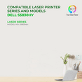 thumbnail image 2 of TCT S5830HY Toner Cartridge - Premium Compatible Replacement for Dell 593-BBYS Black High Yield, 2 of 6