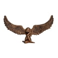 thumbnail image 2 of Estatua de ángel, adorno artístico de resina, colección, regalo ideal, escultura creativa, figura de ángel para sala de estar, mesa y jardín. Bronce, 2 of 8