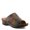 OLIVE MULTI, variant on Nivara Women’s Leather Slide Sandal Soft Insole & Supportive Wedge