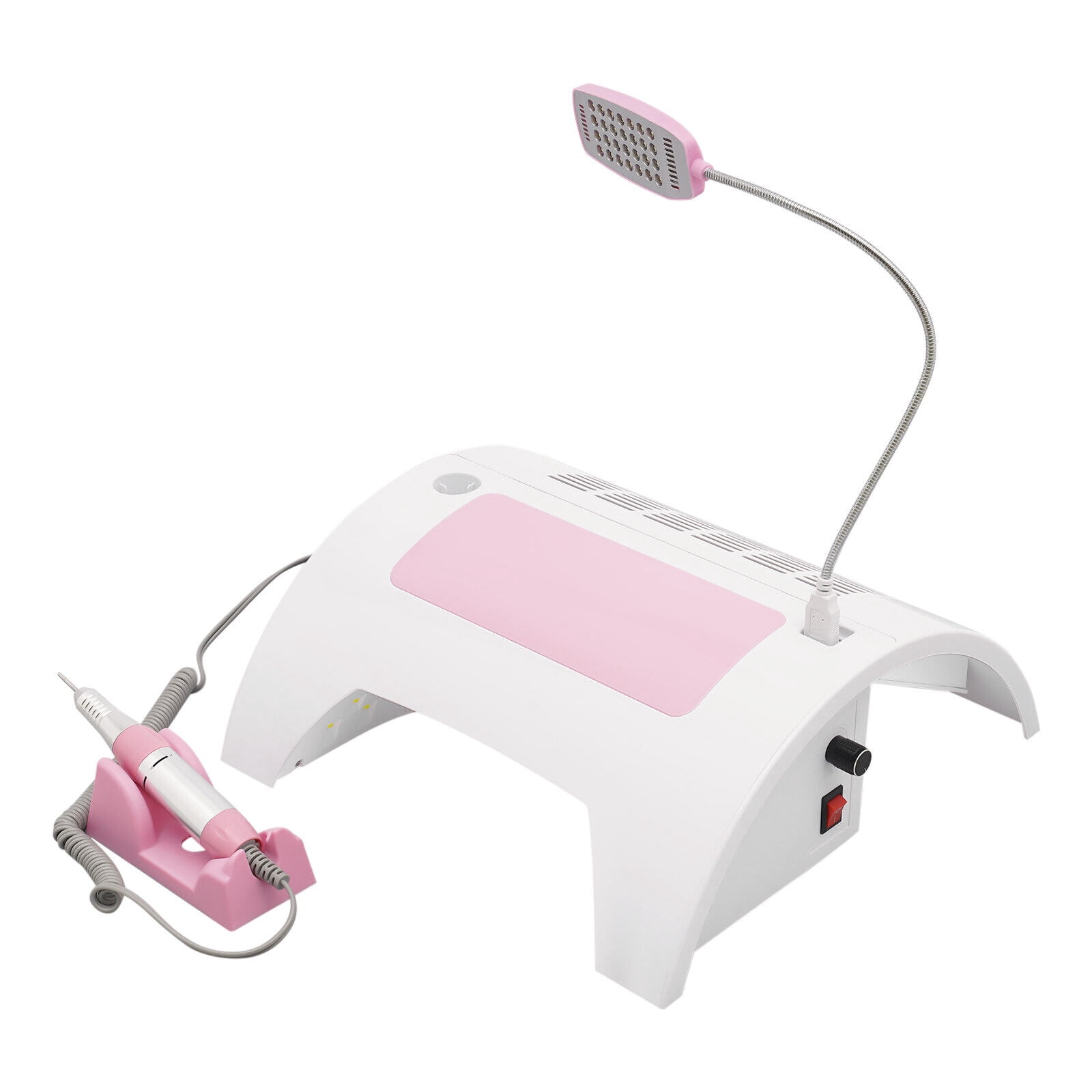 Electric Nail Dryer Led Lamp Uv Light Corded Nail Lamp Manicure 60w Led Light Pink