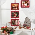 thumbnail image 2 of CIMAXIC christmas 12pcs Xmas Tree Hanging Photo Frame Pendant Exquisite Diy Photo Frame Ornament,4.37"X3.62"X0.08", 2 of 5