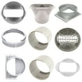 thumbnail image 1 of Fairnull Air Conditioner Exhaust Hose Connector 5.12/5.91 Inch Fitting Round Exhaust Hose Adaptor, 1 of 10