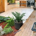 thumbnail image 3 of Concrete Planter Outdoor Indoor, Large Cement Plant Pots for Trees Flowers (Black, 18 inch), 3 of 6