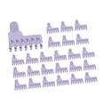 thumbnail image 2 of BELOVING Hair Root Curling Clips Accessory Practical Adults Home Use Hair Salon Tools 25pcs L 3.1cmx4.1cm, 2 of 9