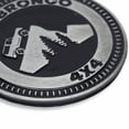 thumbnail image 4 of Ford Bronco 4X4 Adhesive Metal Car Emblem for Car, Truck, or Trailer, 4 of 5