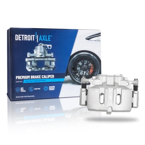 Detroit Axle - Front Left Brake Caliper with Bracket Replacement for 2015 2016 2017 2018 2019 2020 2021 2022 Ford Mustang