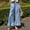20# Blue, variant on Womens Gingham Pants Cotton Cute Ruffle Hem Plaid Bottoms Wide Leg Y2k Elastic Waist Lounge Loose Trousers with Pockets Black M