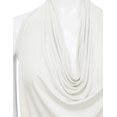 thumbnail image 4 of Aozrynl Womens Sleeveless Halter Neck Draped Blouse Tops (Female Plus Size Available), 4 of 5