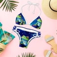 thumbnail image 6 of Starry Sky Frog Detachable Sponge Adjustable Strap Bikini Set Two-Pack Swimsuit Women Swimwear, 6 of 6