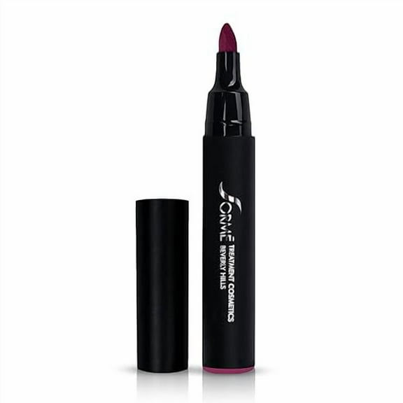 SORME Smooch Proof Lip Stains with Matte Finish, Long lasting with A Felt-tip Nib Precision Lip Marker, Gluten Free, Vegetable Dye Based, Smear Proof, and Color Pop Lip Stain Marker - Vamp