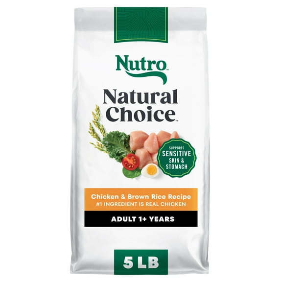 Nutro Natural Choice Adult Dry Dog Food Recipe Chicken & Brown Rice, 5 Lb Bag