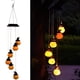 thumbnail image 1 of Luz LED Solar de carillón de viento para Halloween, lámpara de jardín de calabaza en espiral, luz de carillón de viento impermeable para exteriores, Patio y jardín, 1 of 5