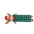 thumbnail image 4 of Calendario De Pared De Navidad Decoración De Calendario De Navidad Reutilizable 24 Bolsillos Numerados Pantalla De Fecha Clara Patrones Lindos Para El Hogar ANGGREK Juguetes, 4 of 8