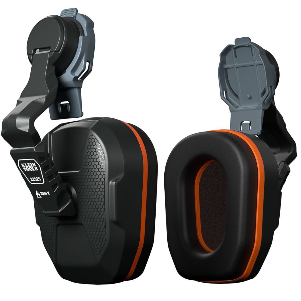 Klein Tools Slim Non-Conductive Hard Hat Earmuffs