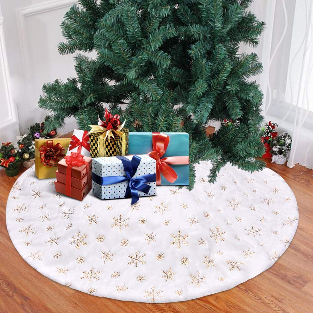 Gold Tree Skirt Walmart 