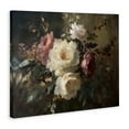 thumbnail image 3 of Stupell Industries Transitional Dark Still Life Roses Canvas Art, 20 x 16, by Petals Prints Design, 3 of 8