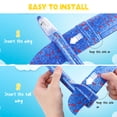 thumbnail image 2 of STOBOK 2 Pcs Jouets Avion en Mousse pour Enfants Planeurs à LED Jouets Volants Extérieurs, 2 of 5