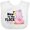 AA-White, variant on Inktastic New to the Flock Cute Baby Flamingo Boys or Girls Baby Bib