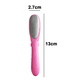 thumbnail image 2 of Pala exfoliante piel muerta acero inoxidable exfoliante - rosa roja MFZFUKR CPB-US-YYM368-3, 2 of 5