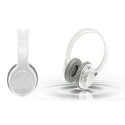 zTech Over the Ear Wireless Bluetooth Headphones White
