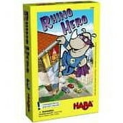 Rhino Hero - Board Game [HABA 3D Card Stacking Game Ages 5+ Min. 2 Players] NE