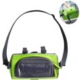 thumbnail image 1 of Bolsa de manillar de bicicleta, bolsa de teléfono de bicicleta de moda, bolsa delantera de bicicleta impermeable para ciclismo de almacenamiento de bicicletas (1pcs-verde) Kuyhfg Sin marca, 1 of 3