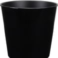 thumbnail image 4 of 11" Black Recycled Plastic Indoor Outdoor Round Pot Planter, 4 of 5