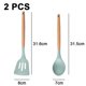 thumbnail image 2 of 2 uds utensilios de cocina de silicona antiadherentes utensilios de cocina herramientas para utensilios de cocina antiadherentes, 2 of 5