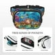thumbnail image 5 of Balery Sea World Mochila Cinturón para Mujeres y Hombres, Bolsa de Cintura Impermeable de Doble Capa con Correa, 5 of 9