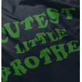 thumbnail image 4 of Cutest Little Brother Siblings Youth T Shirt Tee Boys Infant Toddler Brisco Brands 4T, 4 of 5