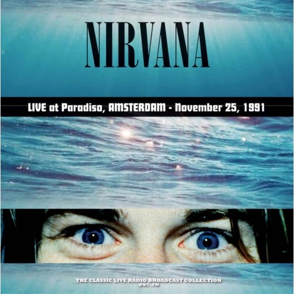 nirvana LIVE AT PARADISO. AMSTERDAM 1991 (GREY MARBLE (Vinyl Record)