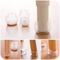 thumbnail image 3 of 16Pcs Chaise Jambe Silicone Bouchons Coussin Meubles Table Pieds Couverture Protecteur de Sol, 3 of 8