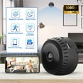 thumbnail image 4 of Holloyiver Mini WiFi Camera, Hidden Camera with Audio Live Feed Home Security Surveillance Camera, 1080P Nanny Cam Wireless with Cell Phone App Night Vision Motion Detection Remote Monitor, 4 of 9