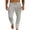 Z206-Grey, variant on XINPING Khaki Pants for Men 34x28 Straight Fit Golf Casual Pants Elastic Waistband -Resistant Flat-Front Chino Pant