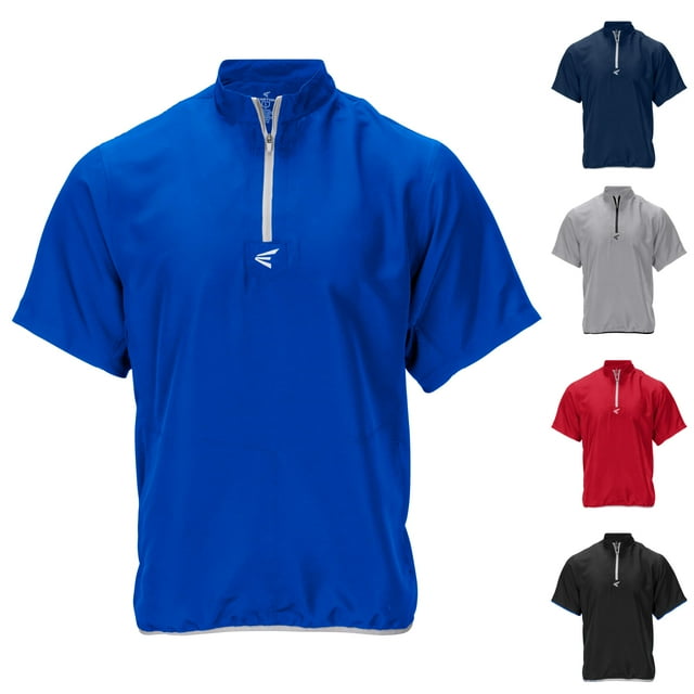 Chaqueta Cage Easton ALPHA de Manga Corta para Adulto XL Color Azul Real