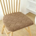 thumbnail image 4 of Chair Cushion, Plush Horseshoe-shaped, Non-slip & Machine Washable, Thick Winter Seat Pad, for Dining Room, Farmhouse Style, 4 of 6