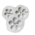 thumbnail image 3 of Flower Trio Silicone Mold, 3 of 3