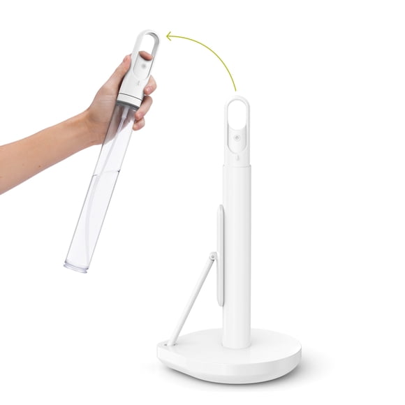 Porta rollos de papel de cocina simplehuman con spray 177 ml blanco
