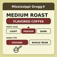 thumbnail image 6 of (2 pack) Verena Street Mississippi Grogg Flavored Ground Coffee, Medium Roast, 32 Ounces – Butterscotch, Caramel & Hazelnut Flavored Arabica Coffee, 6 of 15