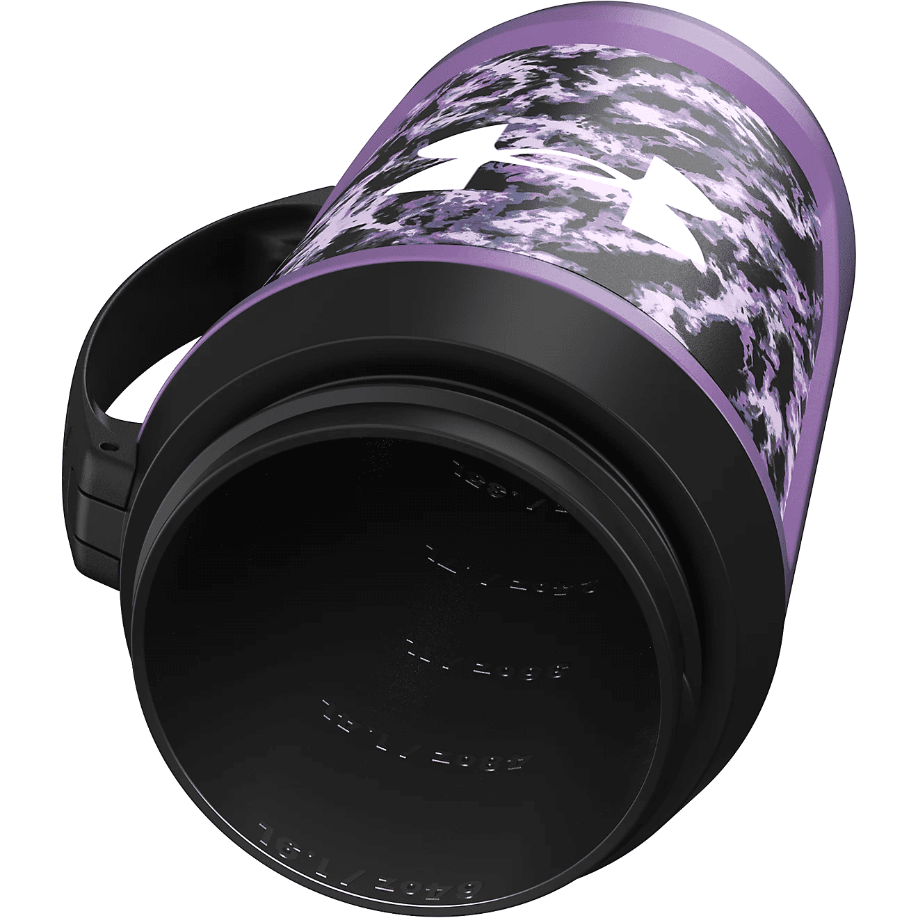 Under Armour Playmaker Jug 64 Oz. Water Bottle, Purple Dyed Map