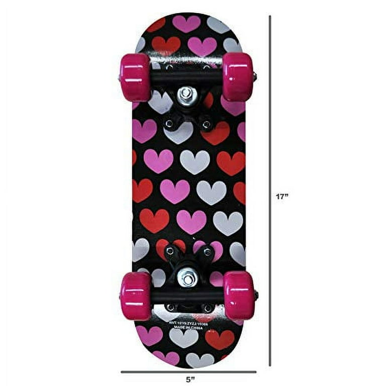 Rude Boyz 17 Inch Mini Wooden Cruiser Graphic Skateboard For